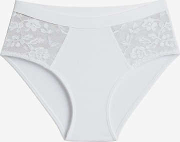 Blackspade Slip in Weiß: Vorderseite