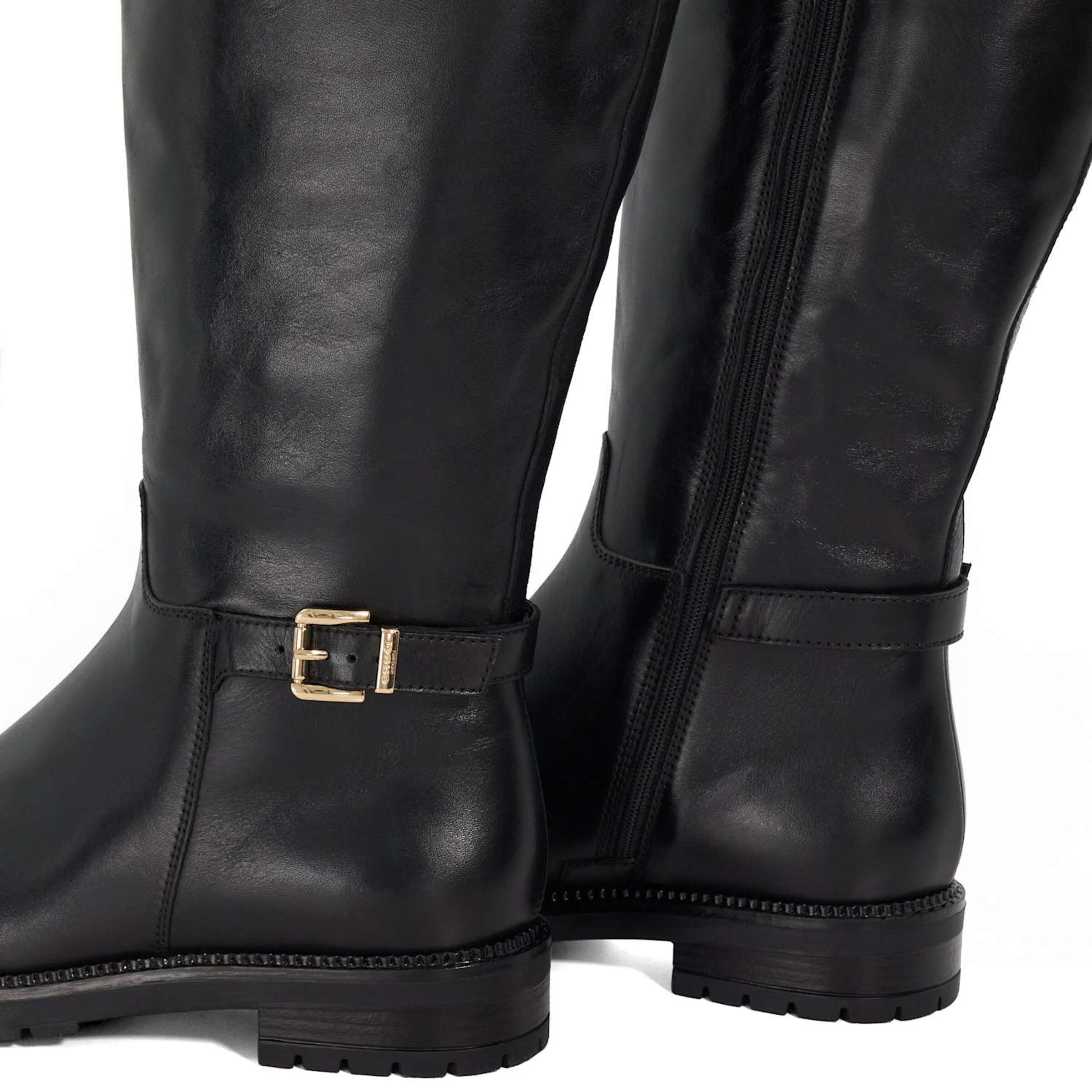 Dune LONDON Laarzen 'Tabbey' in Zwart