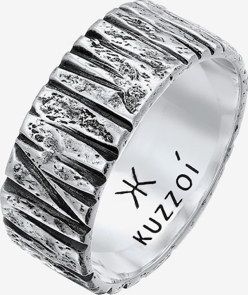 KUZZOI - Anillo en negro: frente