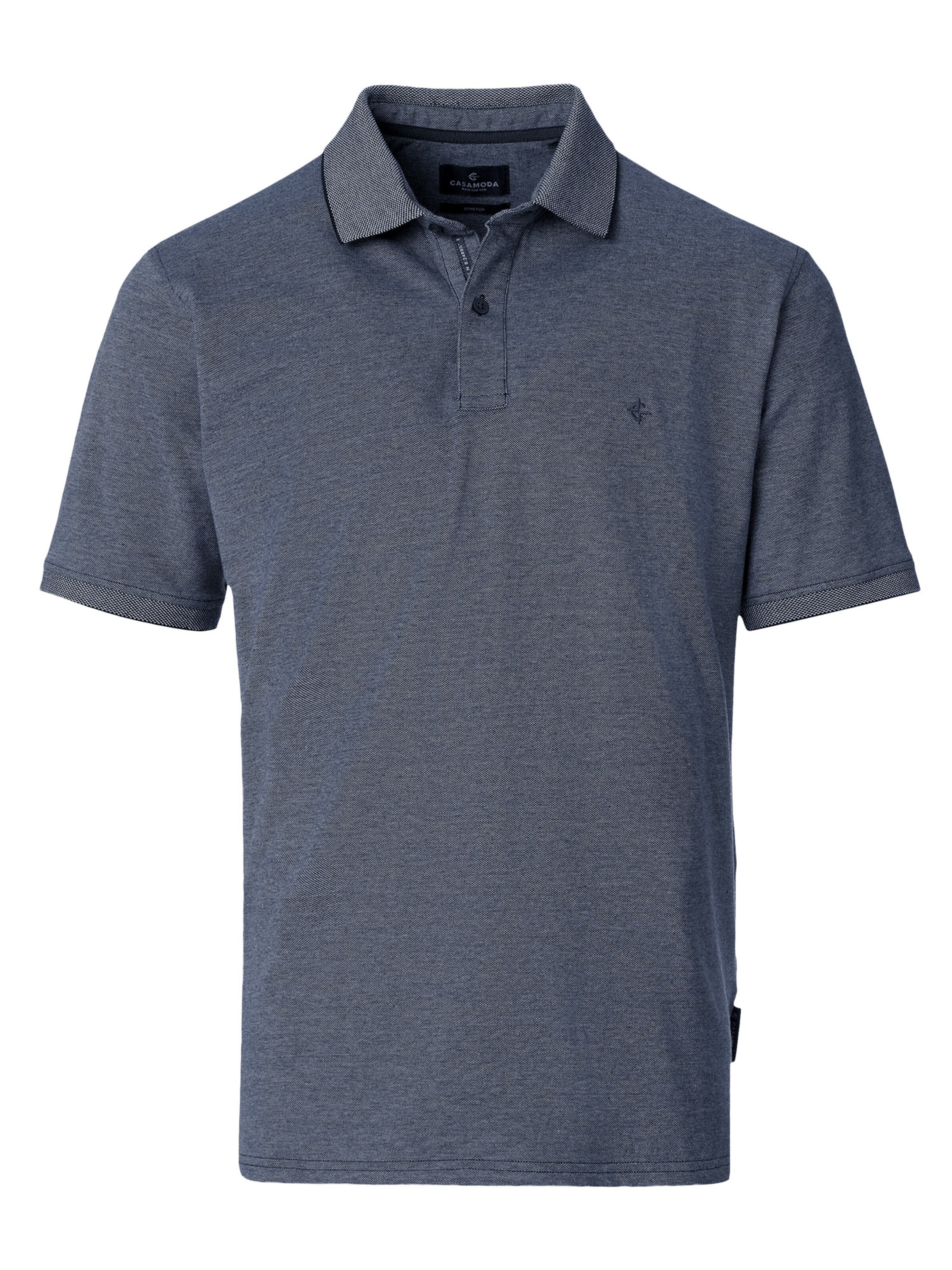 CASAMODA Shirt 'Basic' in Blue: front