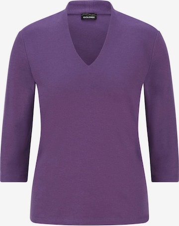 T-shirt Goldner en violet : devant