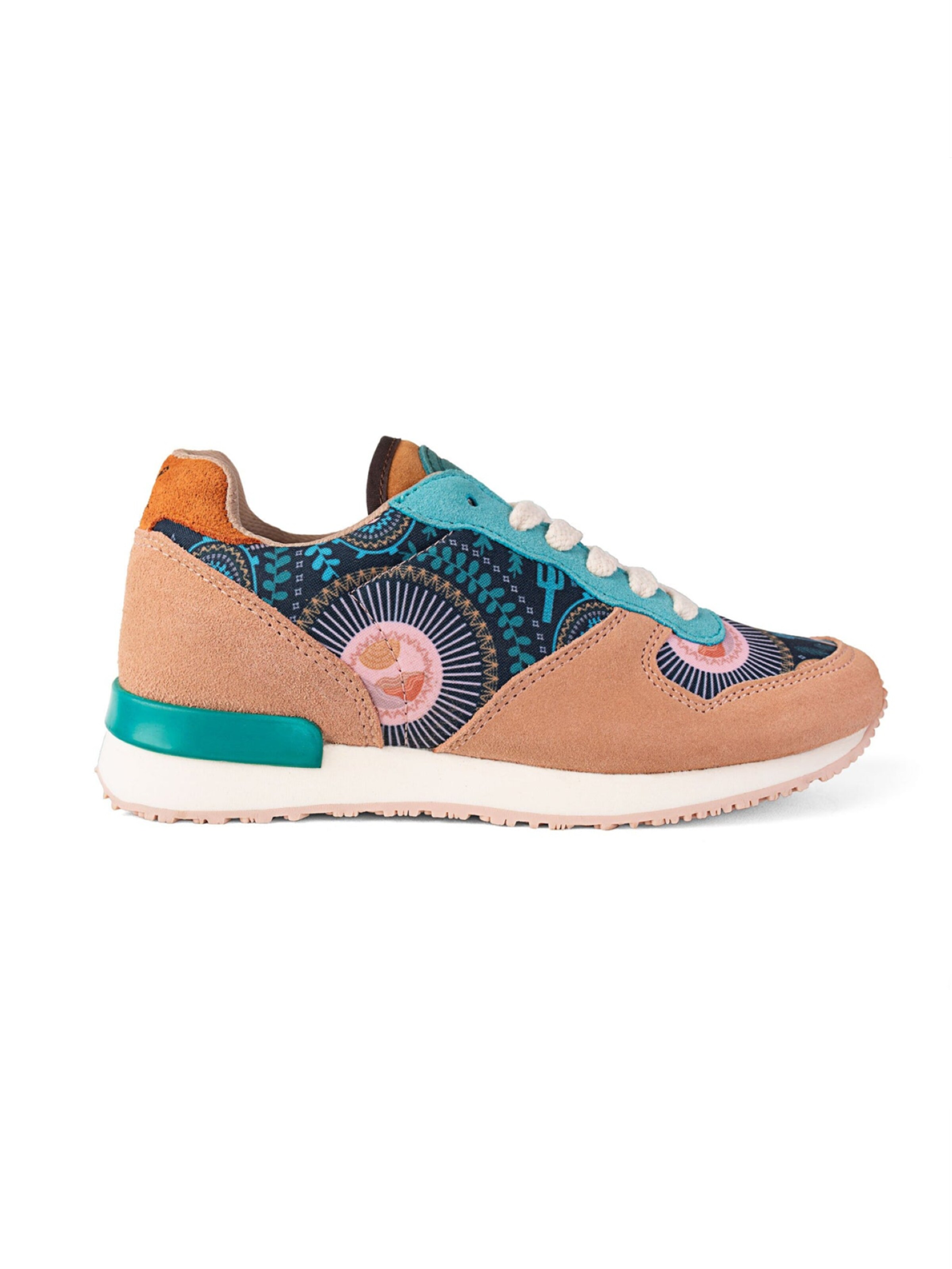 inkkas Sneaker low 'Inkkas Socorro Sneaker – Handgefertigter Damen-Sneaker in Desert-Farben'‌‌‌‌‌‌‌‌‌‌ in Mischfarben