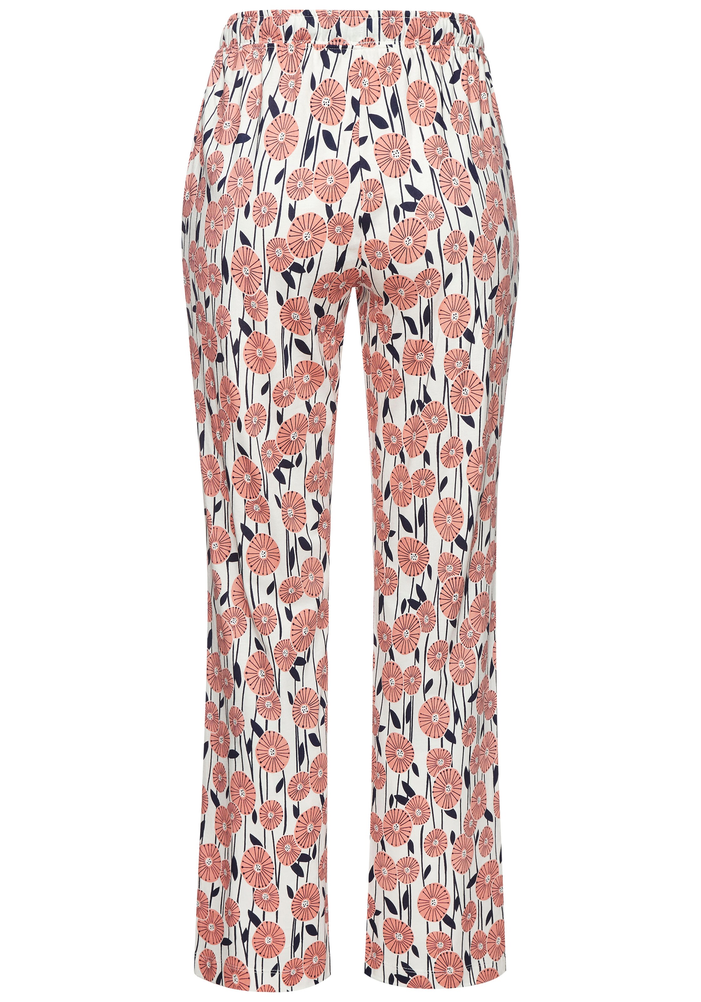 VIVANCE Pyjamahose 'Dreams' in Orange