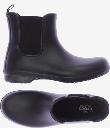 Crocs Stiefelette 40,5 in Schwarz: predná strana