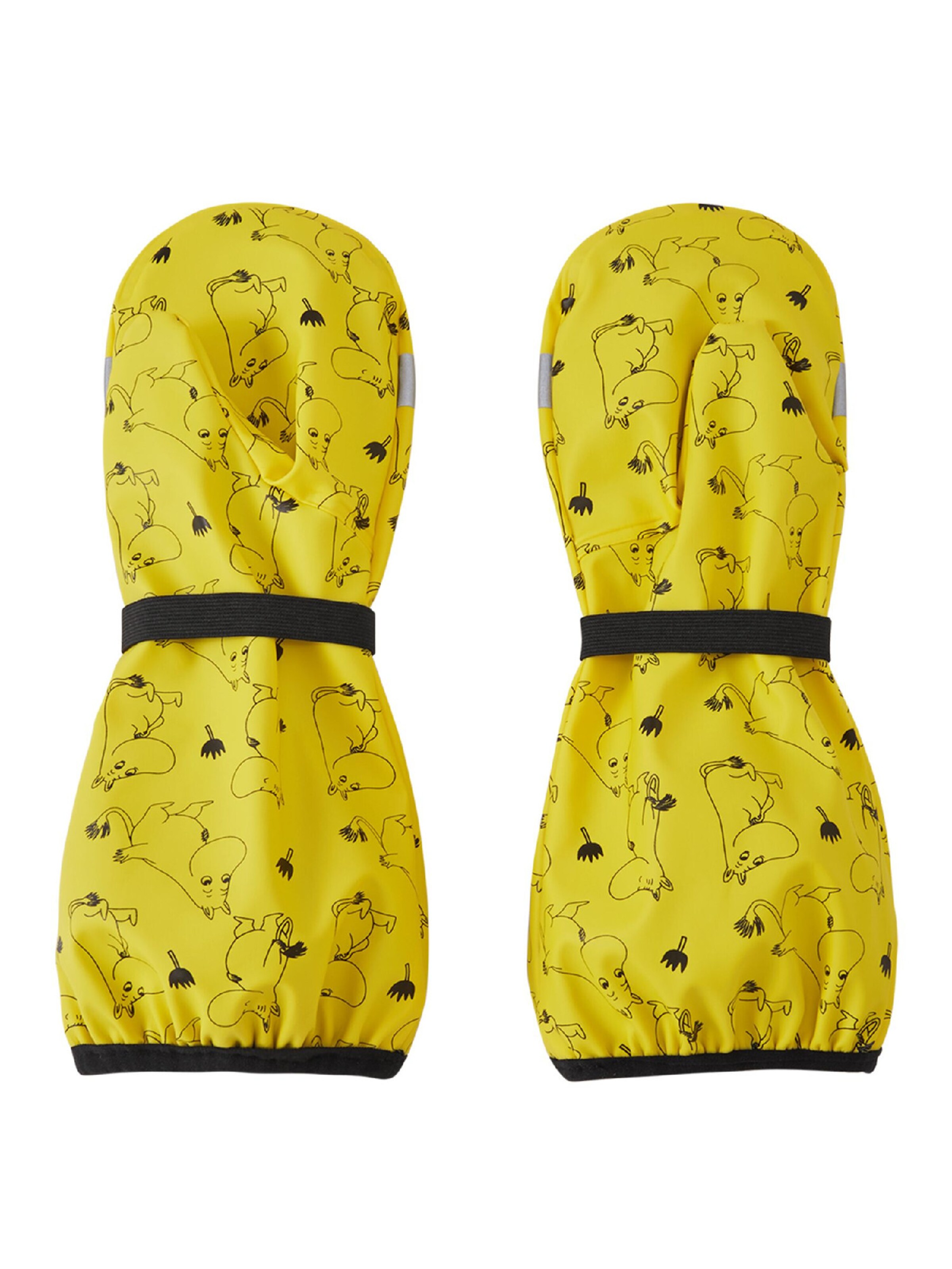 Gants de sport ' Moomin Puro ' Reima en jaune