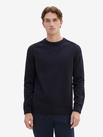 Pullover di TOM TAILOR in blu: frontale