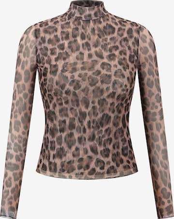 SASSYCLASSY Shirt in Braun: Vorderseite