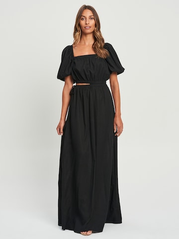 Calli Φόρεμα 'HYDI' σε μαύρο: μπροστά