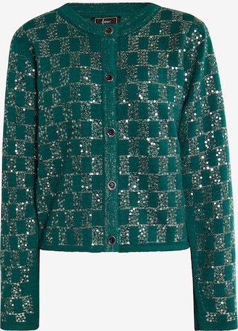 Cardigan faina en vert : devant