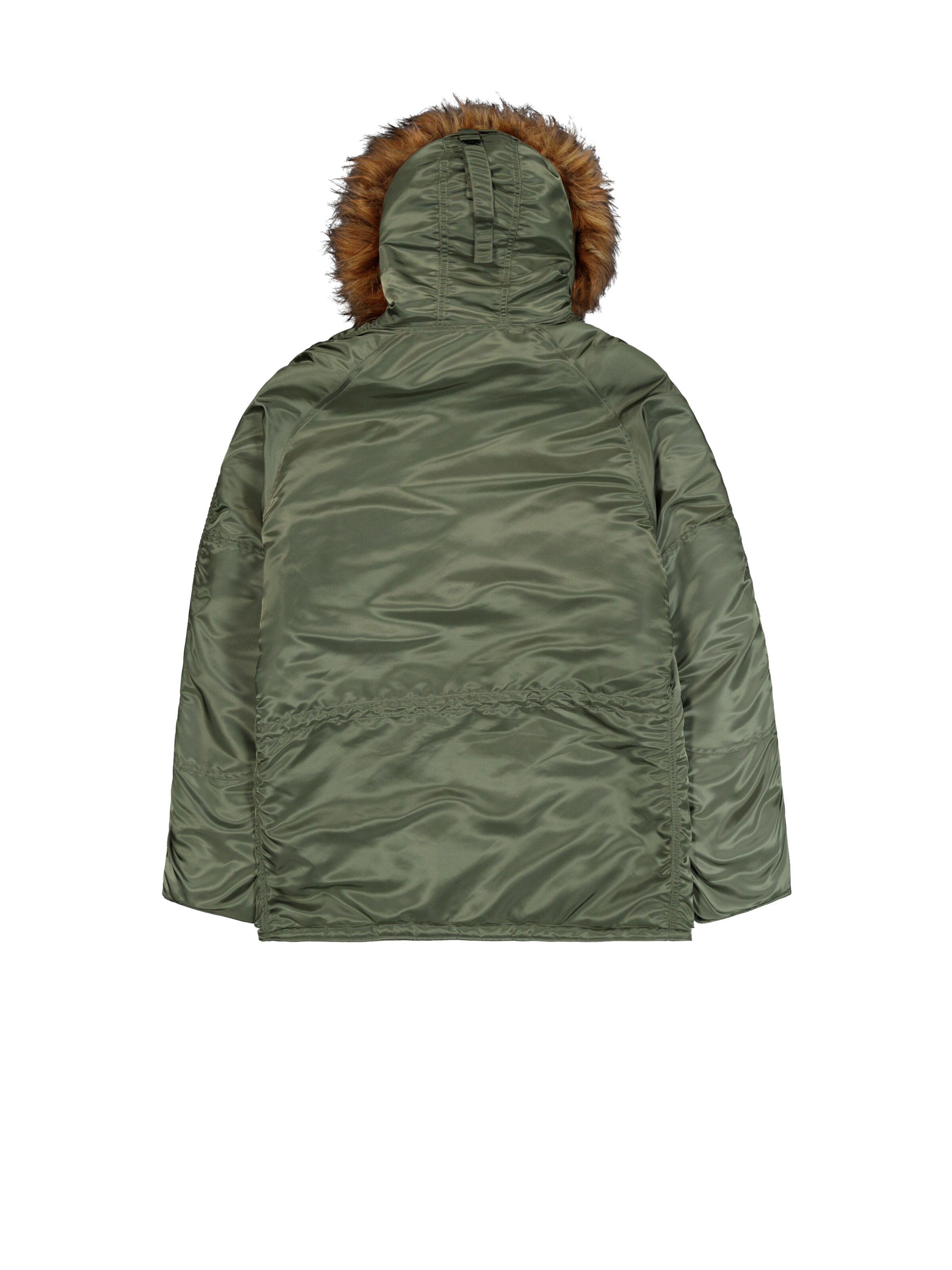 ALPHA INDUSTRIES Winter Parka 'N3B Heritage' in Green