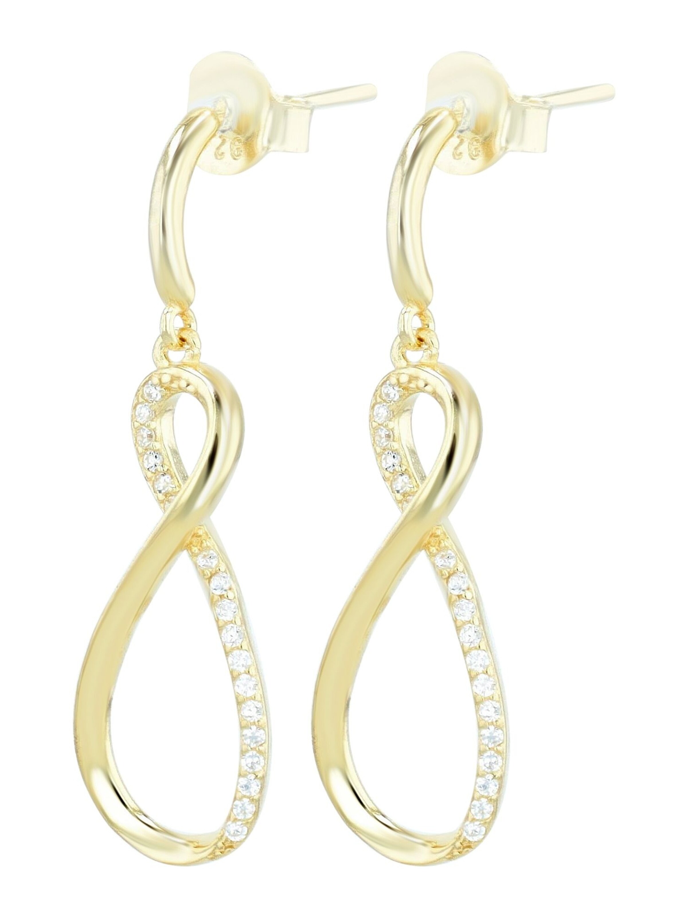 Akzent Ohrringe 'Vesa, 925 Sterlingsilber, langlebig'‌‌‌‌‌‌‌ in Gold