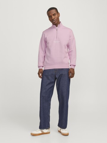 JACK & JONES Sweatshirt 'Vesterbro' i pink