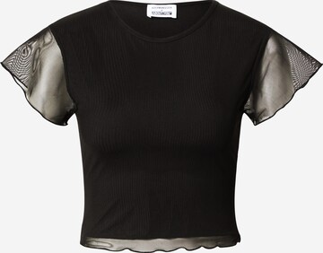 Hoermanseder x About You T-shirt 'Marla' i svart: framsida
