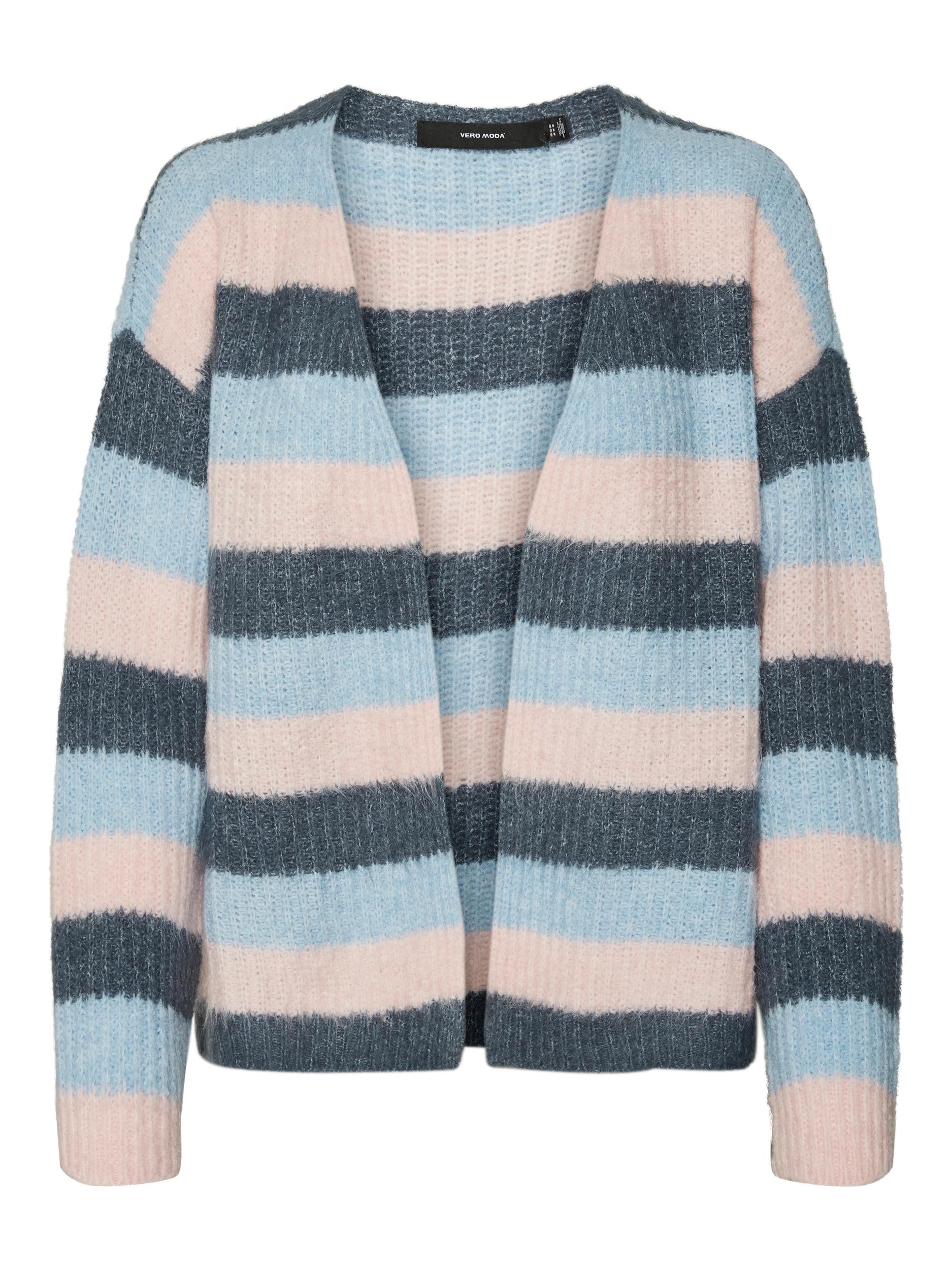 Donna Pullover e cardigan VERO MODA Giacchetta Julie in Blu Chiaro, Navy Donna Pullover e cardigan VERO MODA Giacchetta Julie in Blu Chiaro, Navy