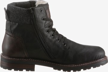 Rieker Lace-up boots in Black