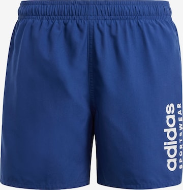 ADIDAS SPORTSWEAR Board Shorts in Blue: front