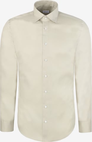 SEIDENSTICKER Businesshemd in Beige: Vorderseite