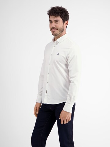 LERROS Regular Fit Hemd in Weiß