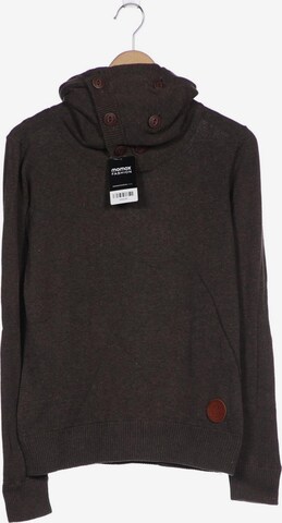 khujo Sweater & Cardigan in M in Brown: front