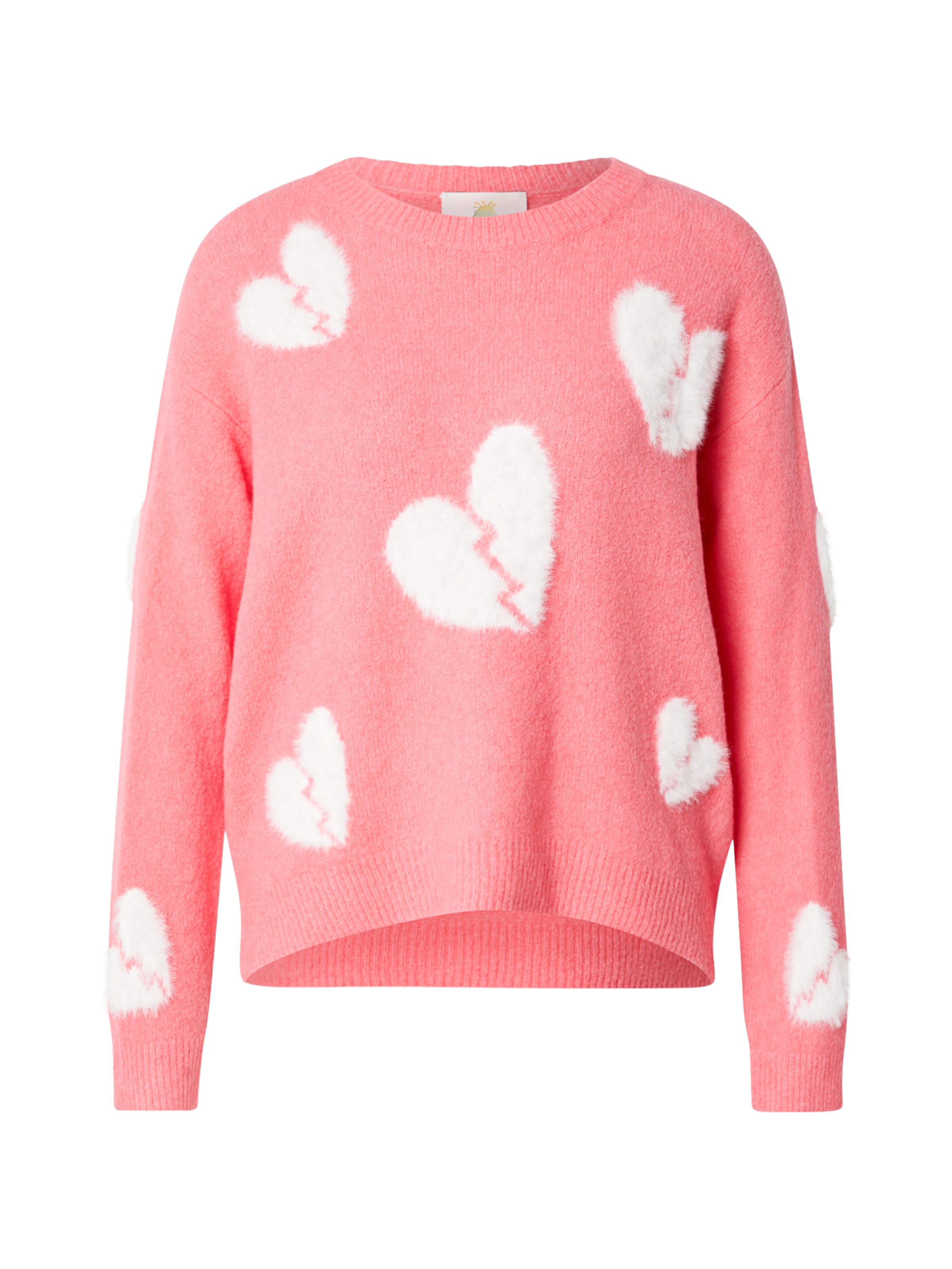 PRINCESS GOES HOLLYWOOD Neulepaita 'Broken Hearts' värissä vaaleanpunainen: etupuoli