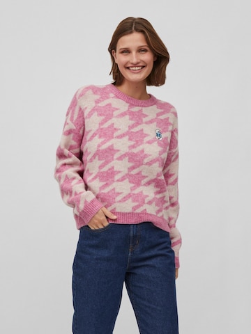 VILA Sweater 'Amaya' in Pink: front