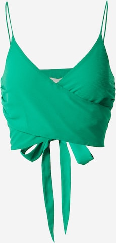 ABOUT YOU x Laura Giurcanu Top 'Charleen' in Green: front
