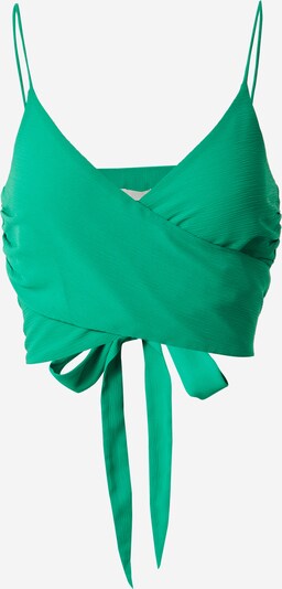 ABOUT YOU x Laura Giurcanu Top 'Charleen' in de kleur Groen, Productweergave