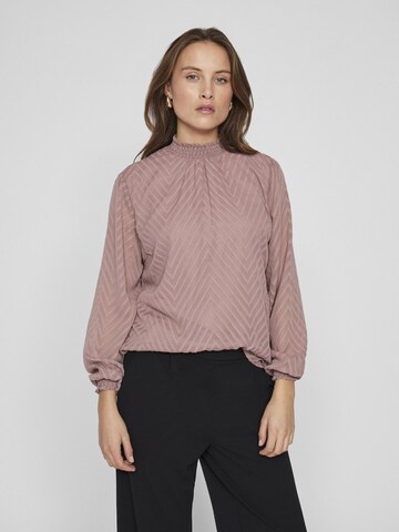 VILA Blouse in Roze: voorkant