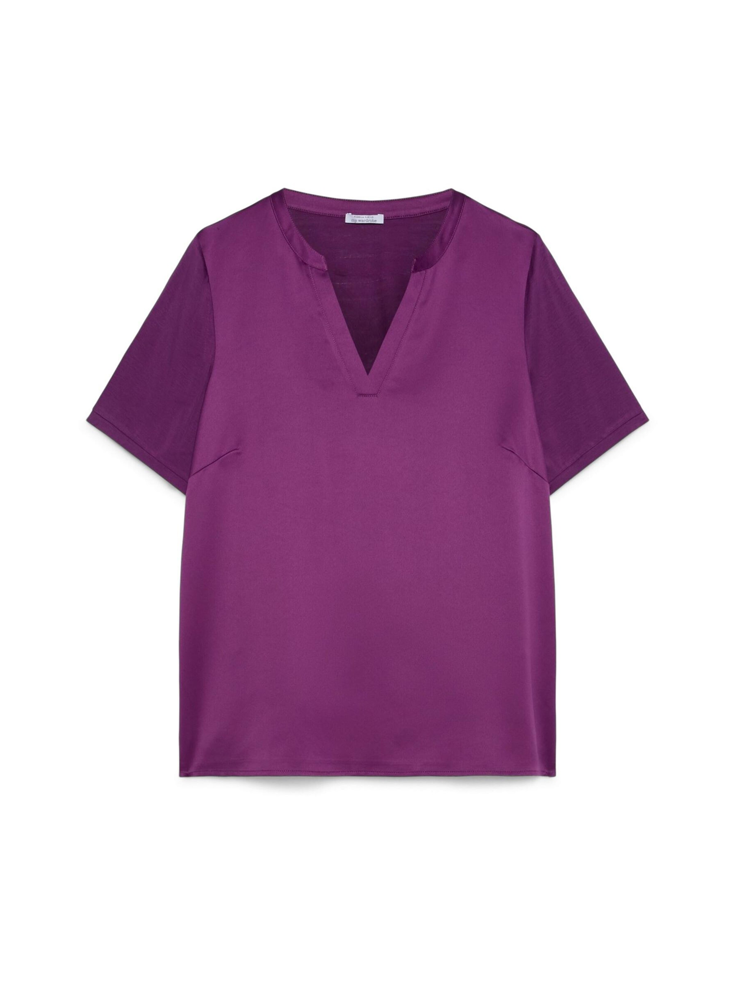 Fiorella Rubino Blouse in Purple: front
