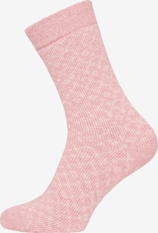 HomeOfSocks Socks 'HOS451' in Pink: front
