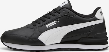 PUMA Σνίκερ χαμηλό 'Runner V4' σε μαύρο: μπροστά