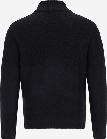 Jack & Jones Plus Sweater 'Milo' in Blue