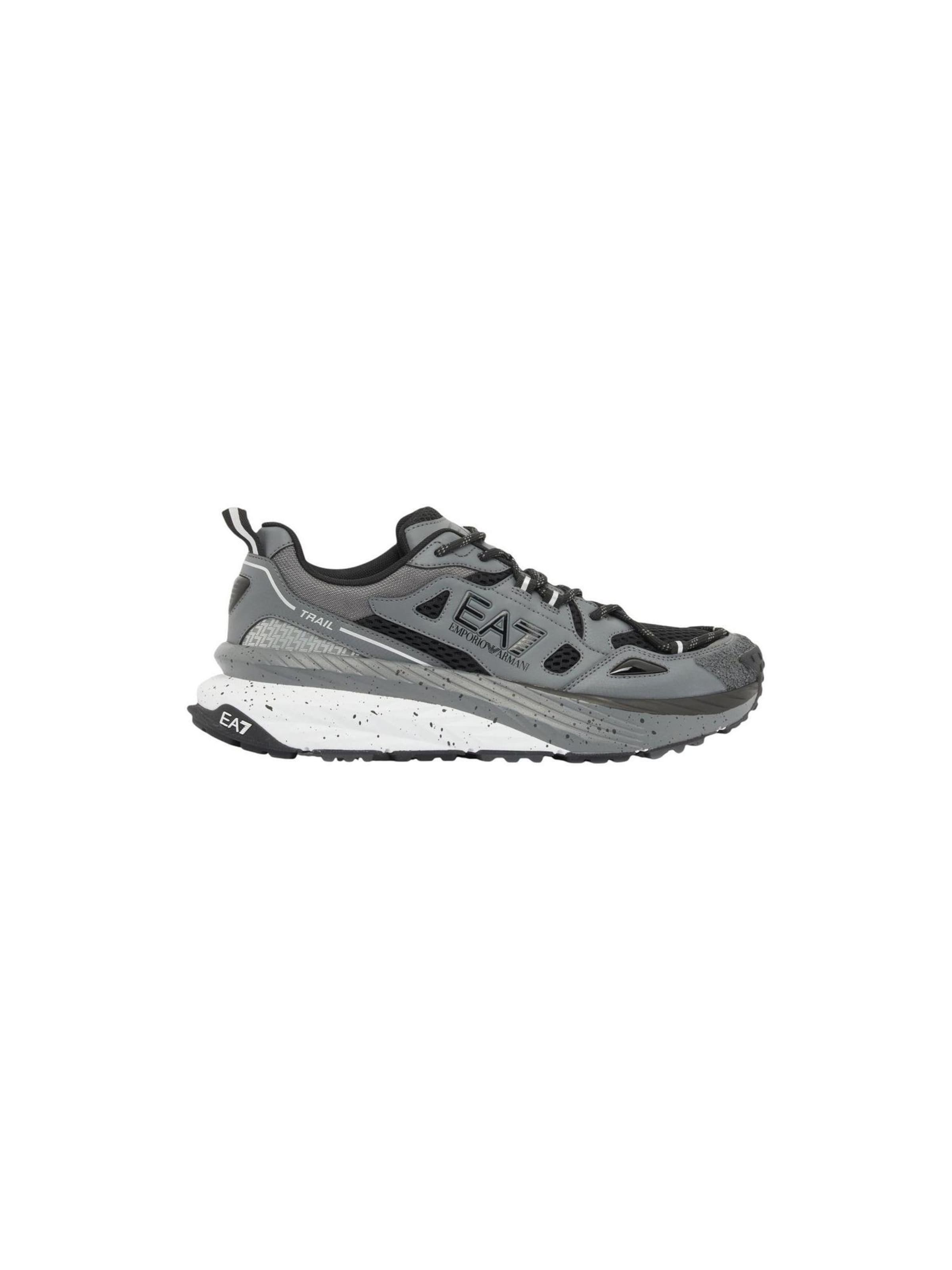 EA7 Emporio Armani Sneaker low '7X000602 AF10181' i grå: forside
