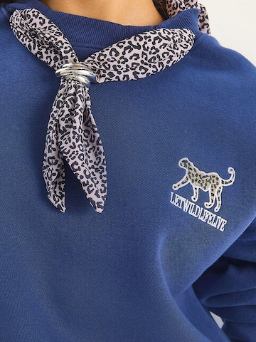 Bianco Lucci Sweatshirt in Blauw