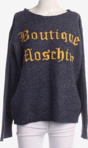 MOSCHINO Pullover / Strickjacke M in Blau: predná strana