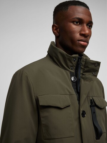 HECHTER PARIS Between-seasons parka in Green