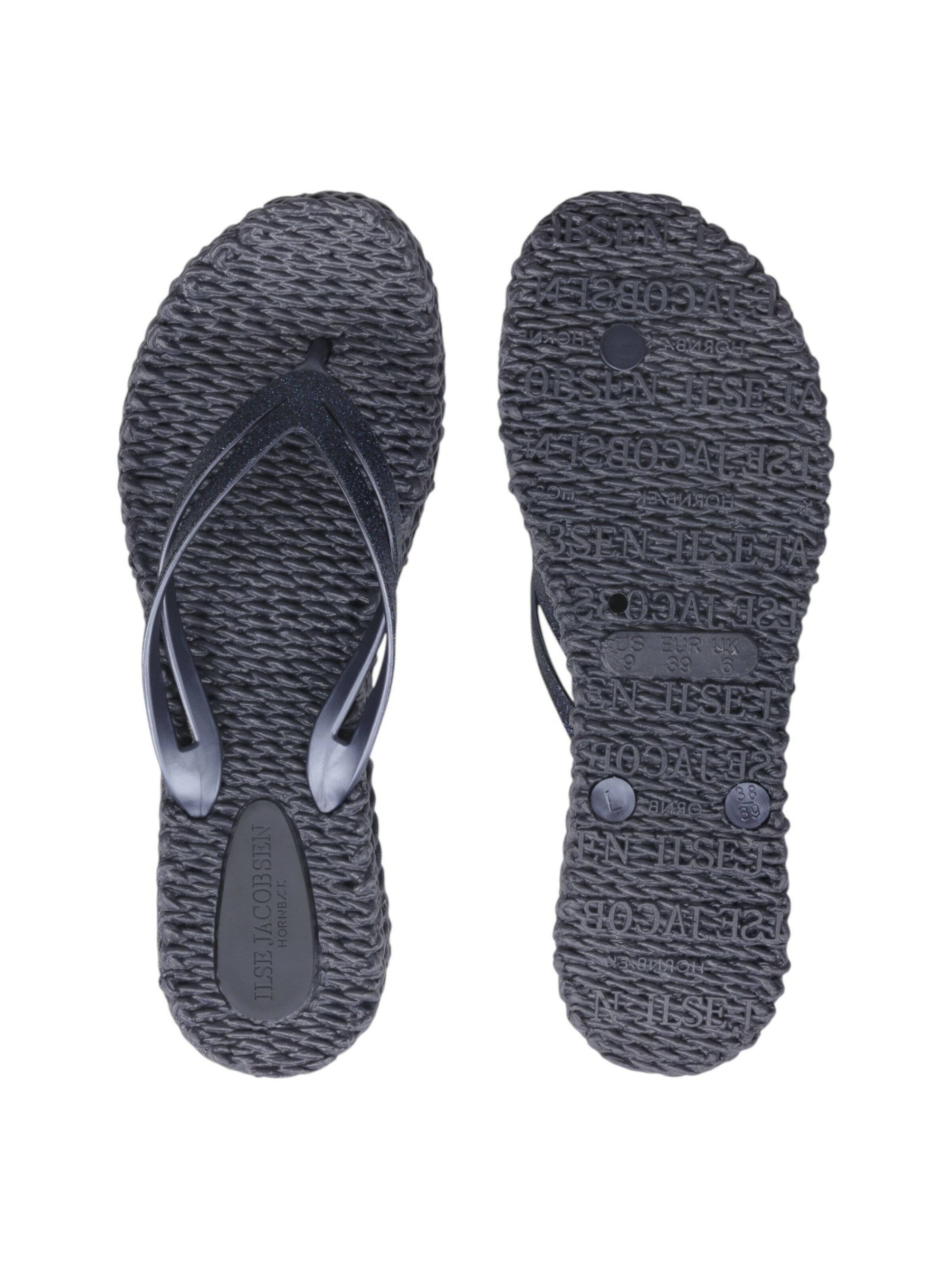 ILSE JACOBSEN Teenslipper 'Cheerful 13' in Blauw