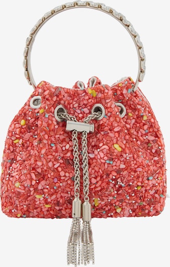 NAEMI Vrećasta torba u crvena / srebro, Pregled proizvoda