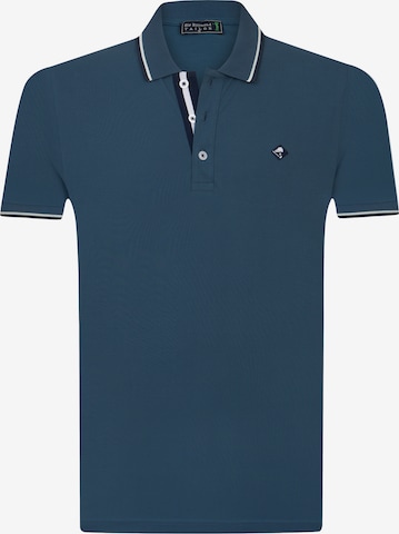 T-Shirt 'Marcus' Sir Raymond Tailor en bleu : devant