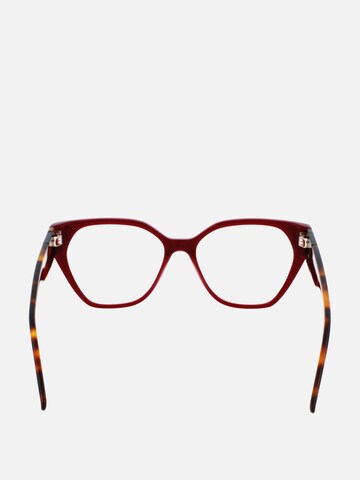Occhiali da sole 'Karl Lagerfeld KL6053 (604) burgundy 54/16/140 WOMAN Eyewear Frame' di Karl Lagerfeld in rosso