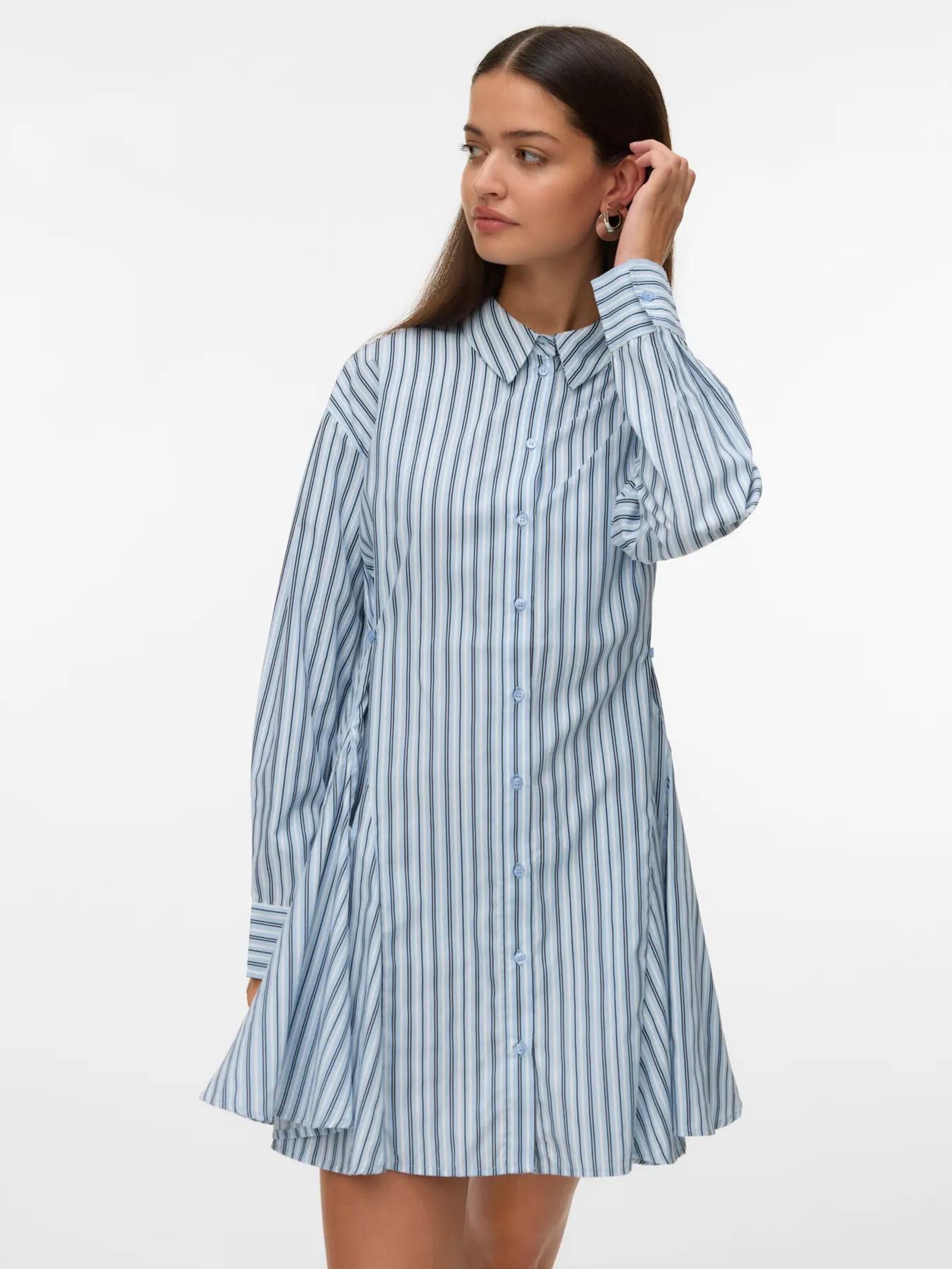 VERO MODA Shirt dress 'VMSIENA' in Blue