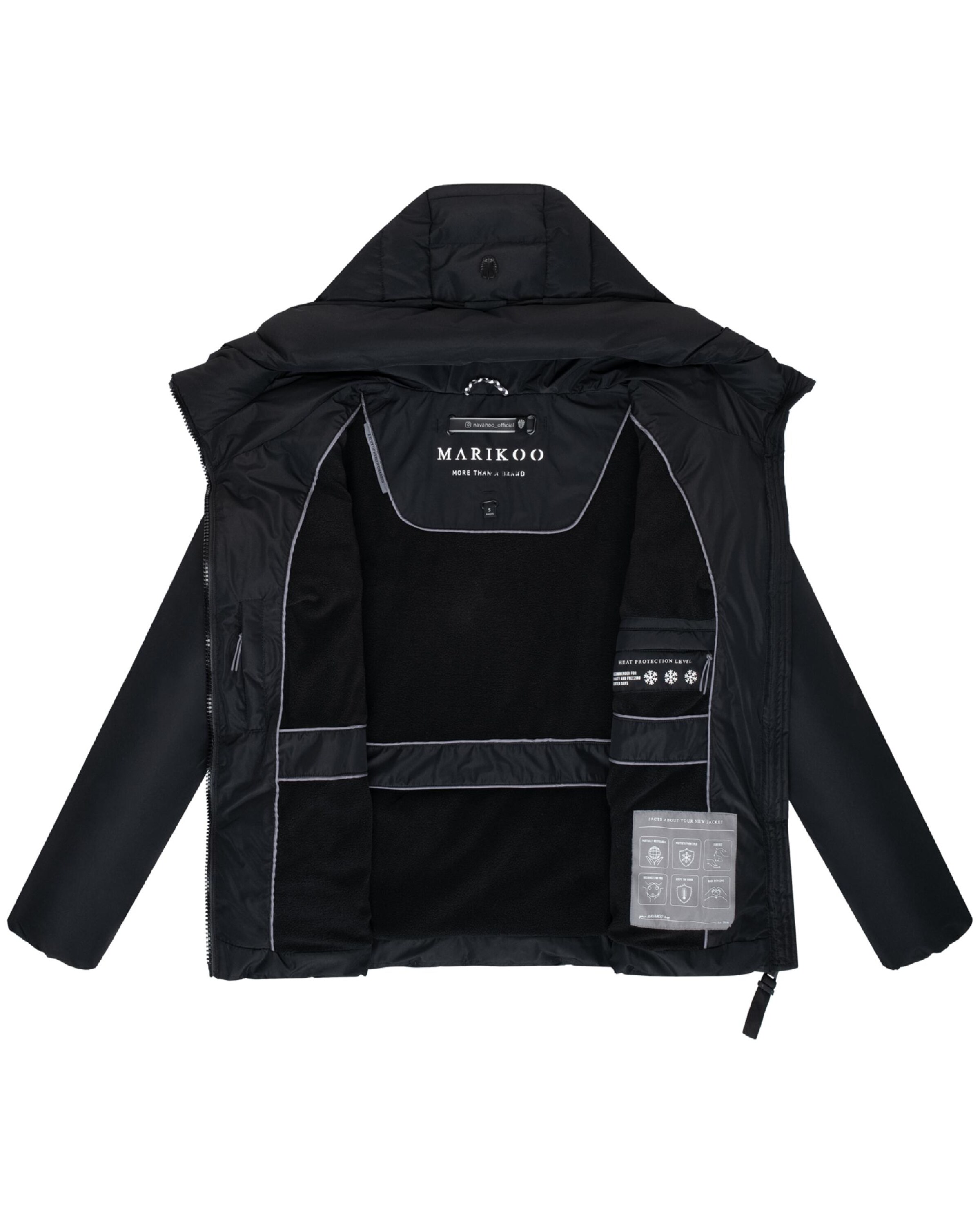 MARIKOO Vinterjacka 'Himee 16' i svart