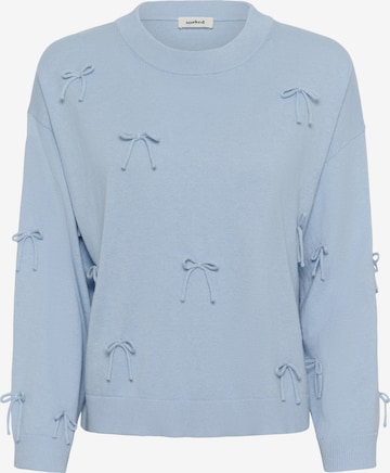 Pull-over SOAKED IN LUXURY en bleu : devant