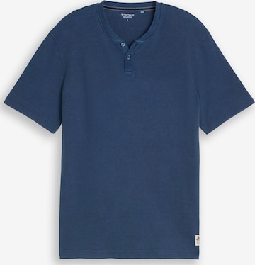 T-Shirt TOM TAILOR en bleu : devant