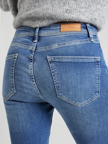 s.Oliver Bootcut Jeans 'Beverly' i blå