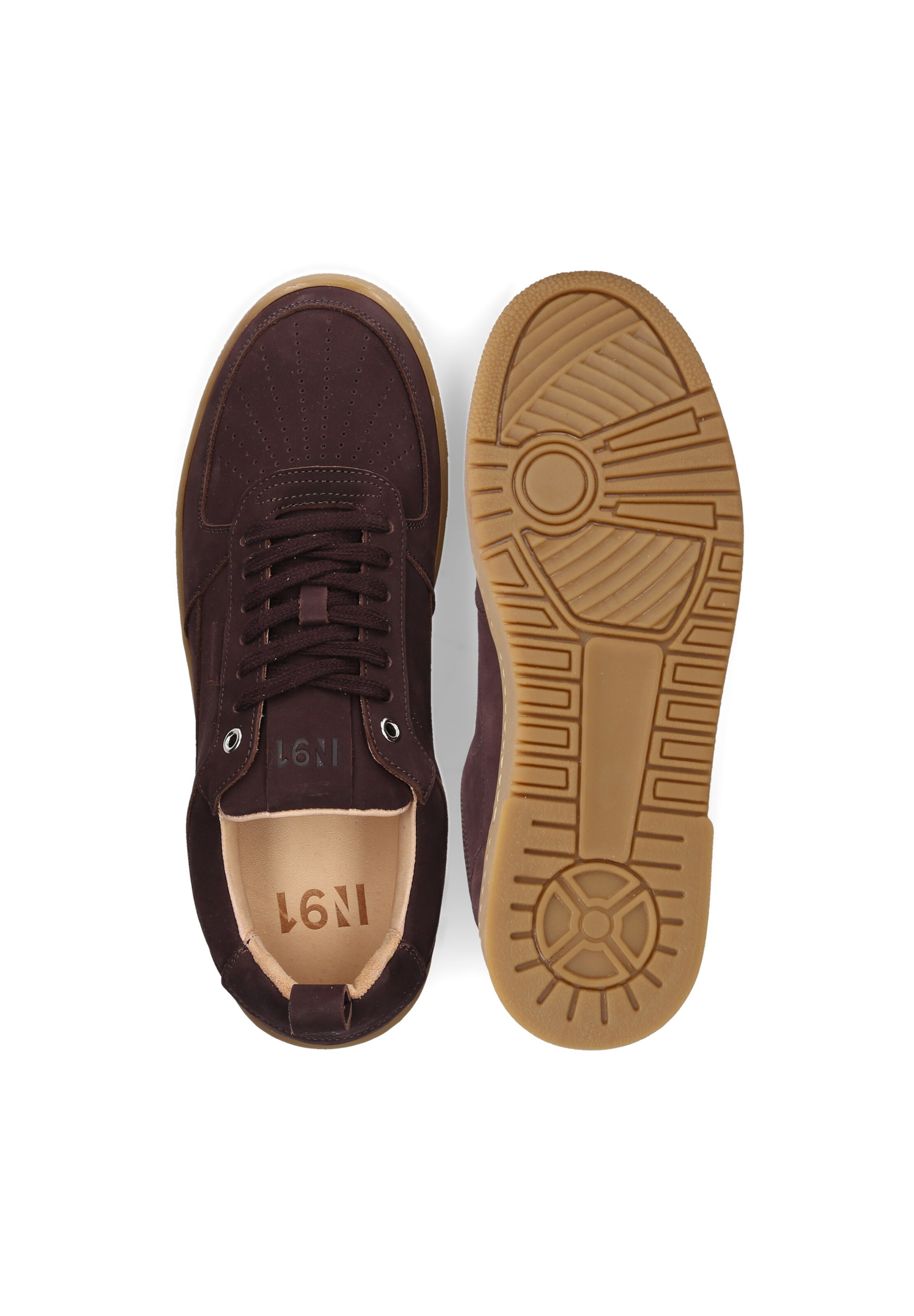 N91 Platform trainers 'Bball M AN' in Brown