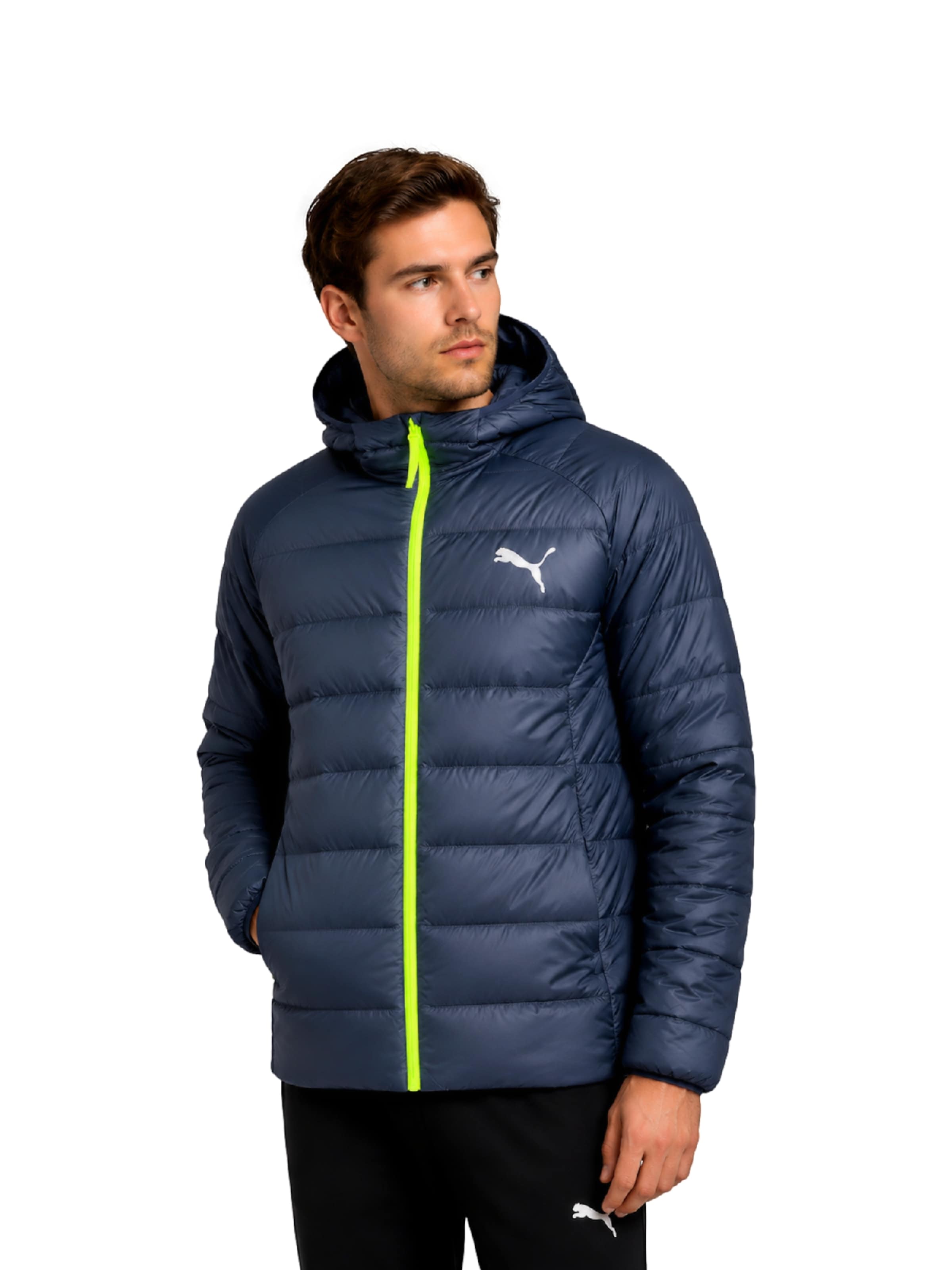 PUMA Jacke 'PackLITE' in Grau: Vorderseite