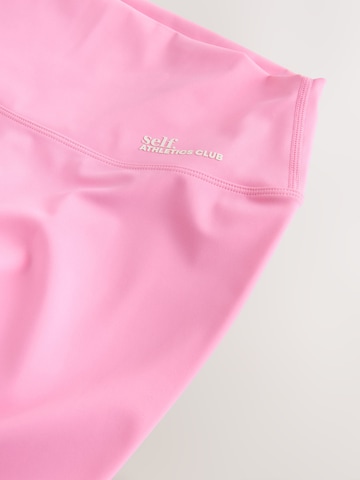 self. Skinny Leggings in Roze