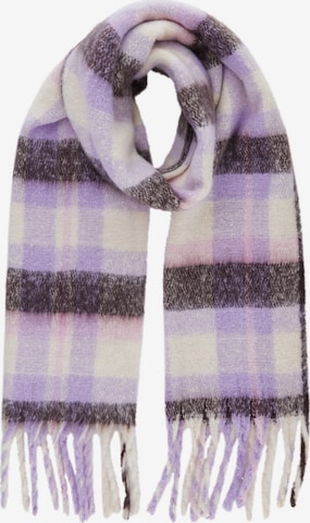 PIECES Scarf 'Eike' in Purple: front