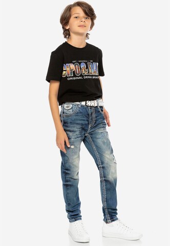 CIPO & BAXX Regular Jeans in Blauw